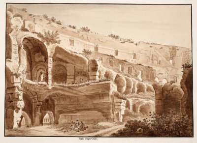 La sala imperial, 1833 de Agostino Tofanelli